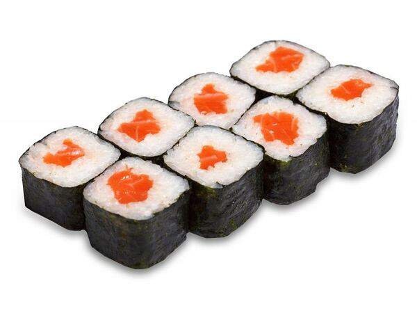 Джаз пицца - С лососем ролл