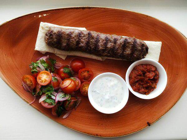 Белый берег - Люля-кебаб из говядины и свинины