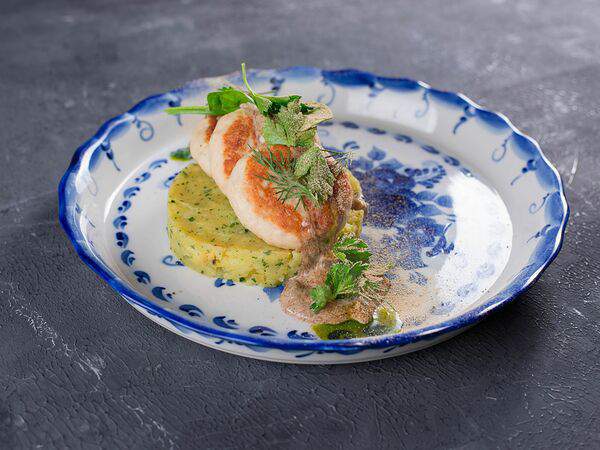 Царское село - Котлеты из индейки, соус из подберезовиков