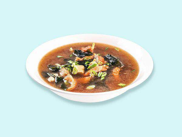 Булки & Мясо - Мисо-суп с лососем