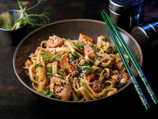 Foodmarket #FaceRoll - Удон с курицей