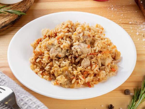 Вилка Ложка - Плов с курицей