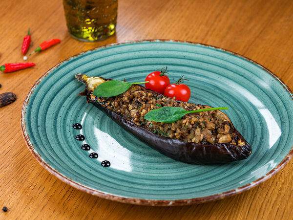 Antonio - Баклажан запечённый с грибами (Vegan)