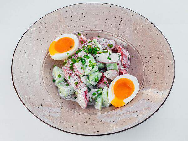 Магадан - Овощной салат по-деревенски