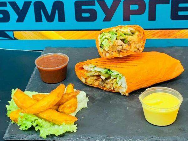 Бум бургер - Шаурма сырная
