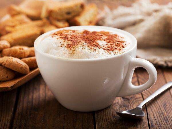 Еда и кофе - Капучино