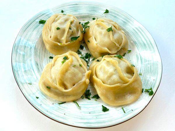 Еда как дома - Манты с бараниной