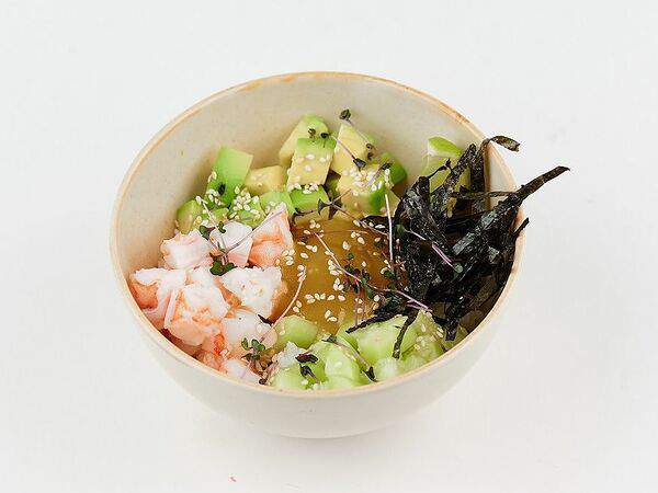 Бульвар  бар - Поке с тигровыми креветками