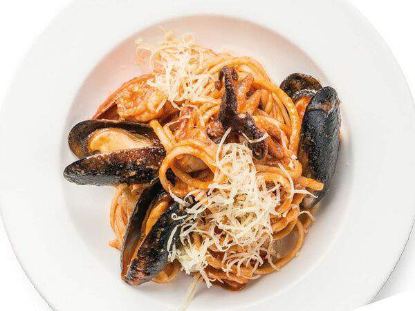 Фёст на Первомайской - Лингвини с морепродуктами