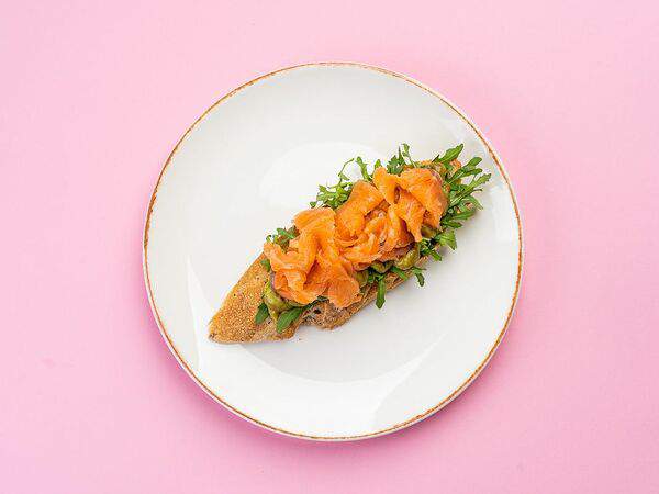 Balcon - Лосось брускетта