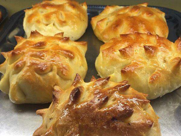 Пекарня Хлебный тун - Булочка с яблоком