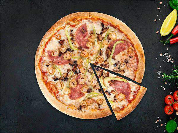 Easy kitchen - Ветчина-Креветки