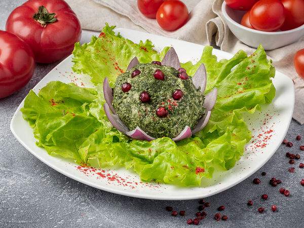 Хинкальная Лазика - Пхали из шпината с орехами