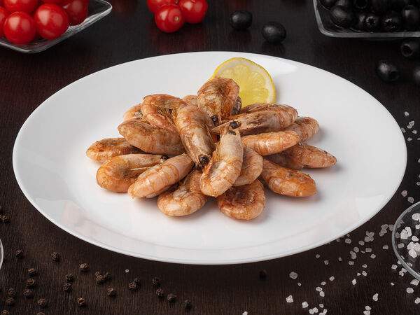 Траттория TiAmo - Креветки жареные с чесноком