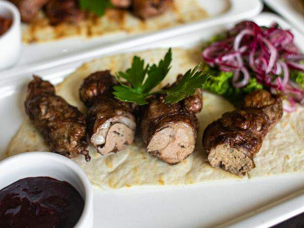 BBQ Smoker Bar - Шашлык из утиной печени