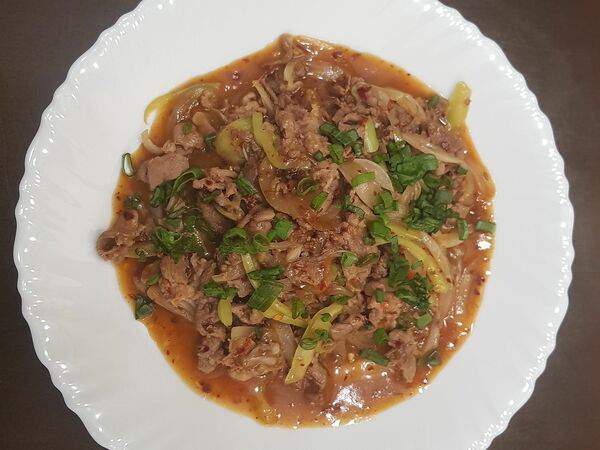 Аян - Баранина жареная