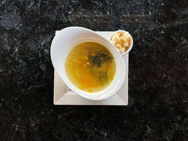 Traveler's coffee - Куриный суп с лапшой