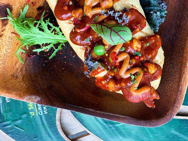 Latte Bar - Ход-дог с куриной колбаской