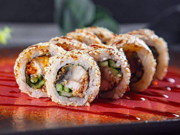 Sailor Moon - Ролл с угрём в кунжуте