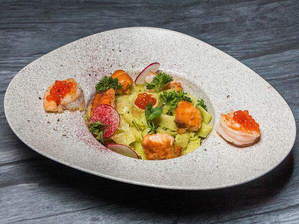 Nuahule - Тальятелле с морепродуктами