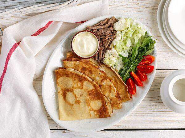 Провиант - Блинчик Говядина с овощами