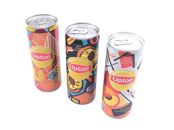 Кафе-пекарня Susser - Напиток Липтон Чай черный Персик ж/б 0,25 л