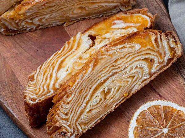 Хлебофф и Булкин - Пирог плетеный с апельсином и абрикосами