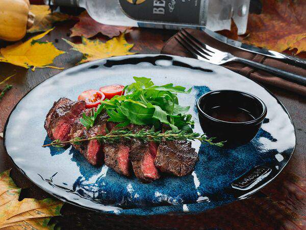 Кайфын - Стейк Денвер с соусом виски