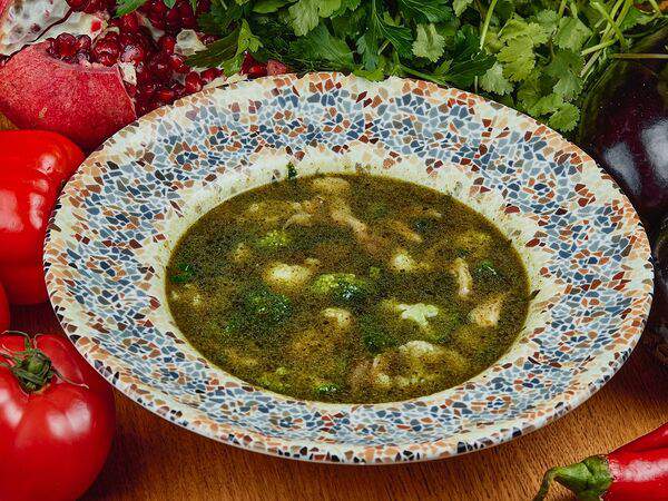 Дэда - Овощной зеленый суп