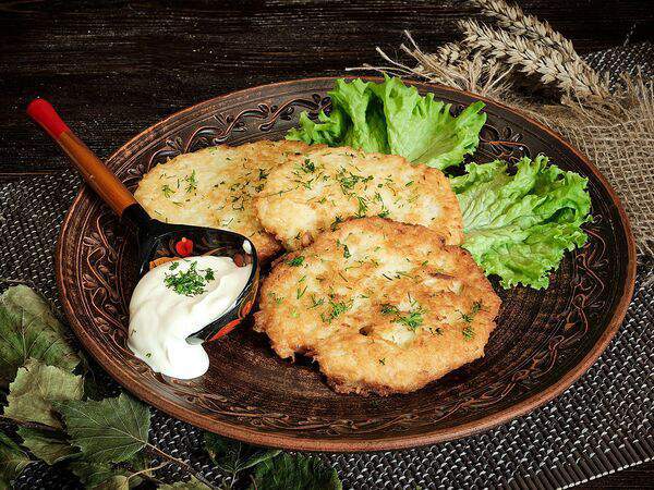 Батька блин - Драники со сметаной