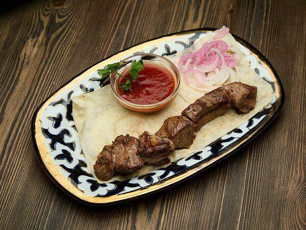 Чайхана айвай - Шашлык из баранины на кости