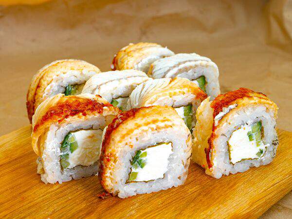 НЕФТЬ еда - Филадельфия угорь