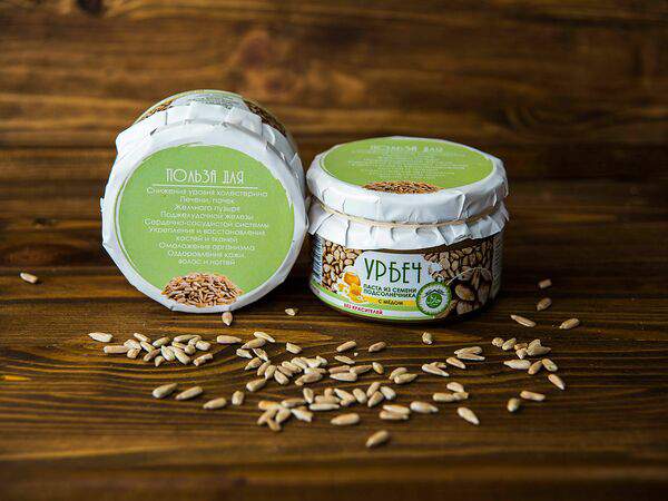 Восточная выпечка - Урбеч из семени подсолнечника