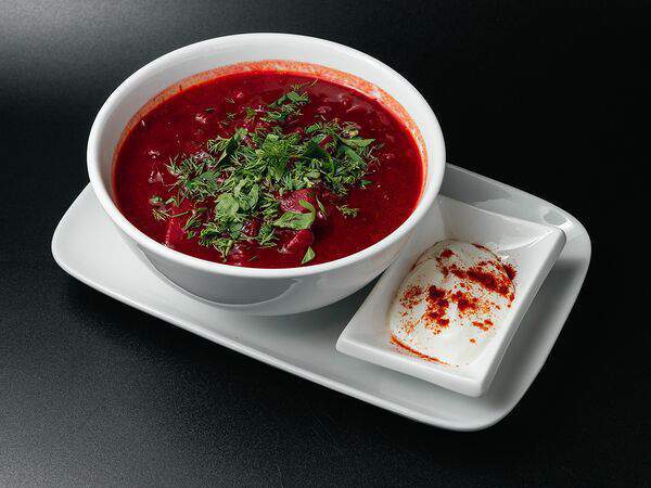 Суши-бар Филадельфия - Борщ со сметаной