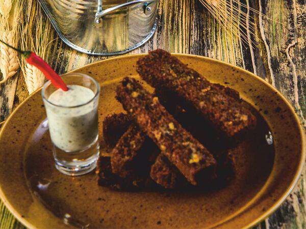 Парк - Гренки с чесноком