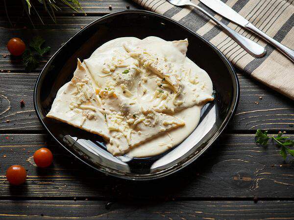 Пельмения - Равиоли с лососем и сыром Маскарпоне