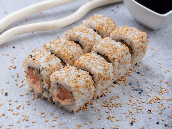 Мушу - Ролл Острый с лососем