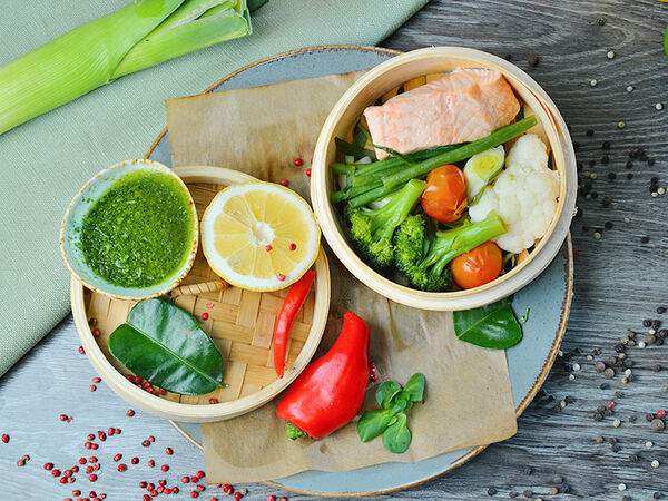 Ресторан Старый Город - Филе семги на пару