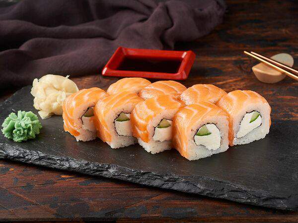 Loft cafe - Филадельфия с огурцом