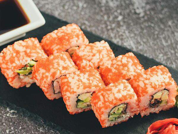 Сашими - Калифорния с угрем