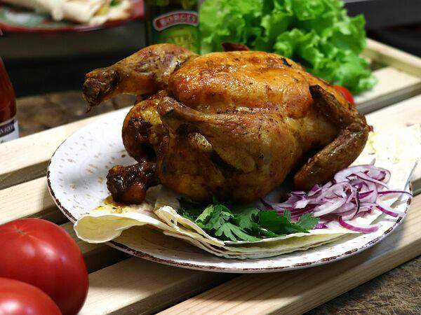 Шаурма выпечка шашлык - Кура гриль