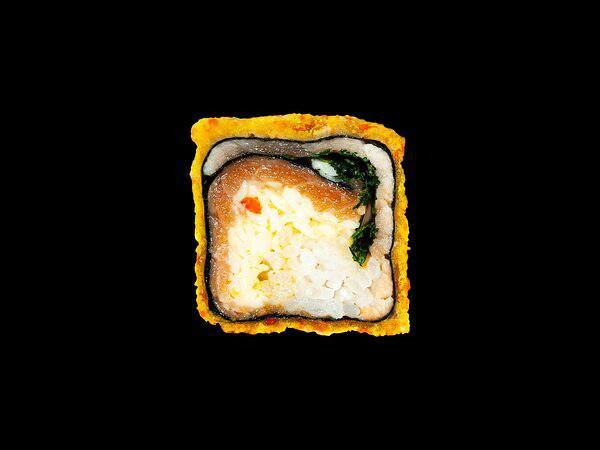 Rolland - Горячий ролл Кранч с лососем