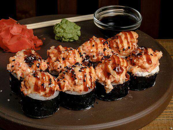 Grizzly Food - Запеченный ролл Фьюжн