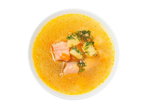 Мандарин - Уха Царская с лососем