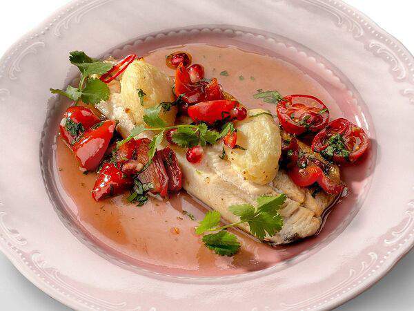 Патари - Форель с маринадами