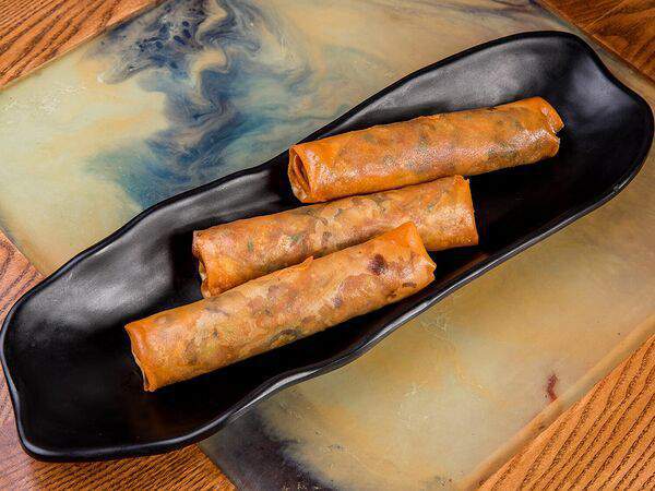 Рамен с уткой - Спрингроллы с уткой