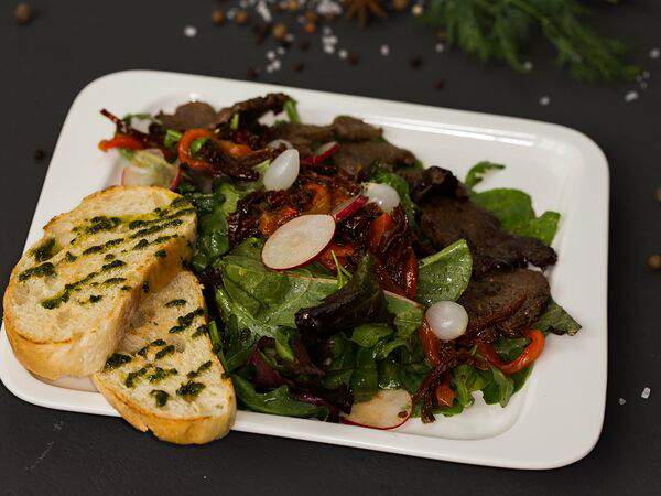 Соседи - Теплый салат с говядиной