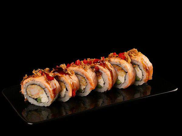 La Kendo - Лосось с креветкой и луком фри