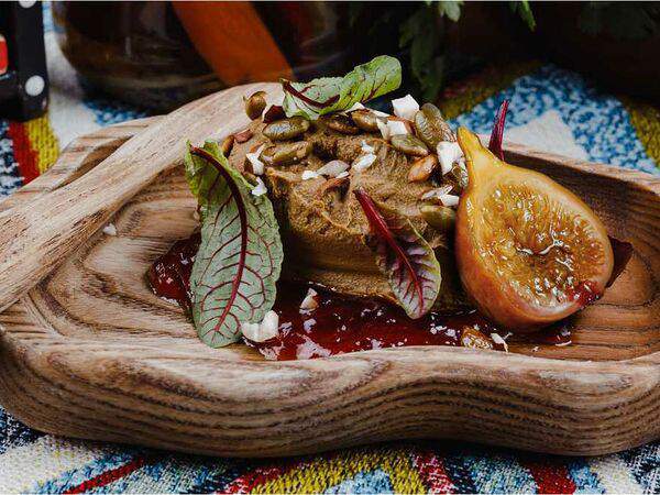 Пиноккио Djan - Паштет из куриной печени с вареньем из инжира