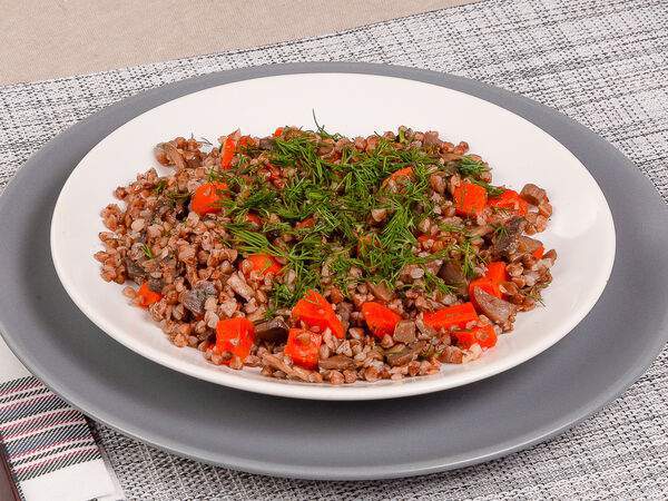 Кулинария Хорошая - Гречка с грибами